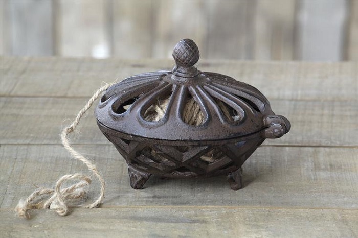 Cast Iron Jute String Holder