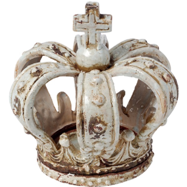 Fabulous Ceramic Crown Candle Holder