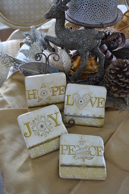 Sentiments of Christmas Coasters