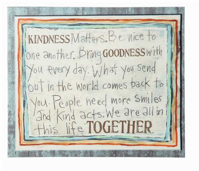 Kindness Matters Canvas