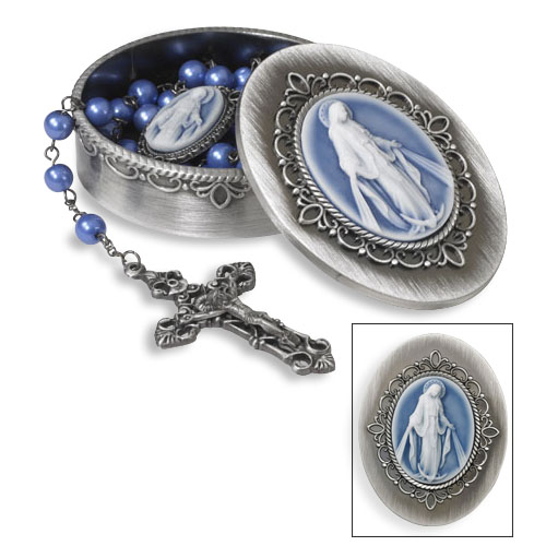 Our Lady of Grace - Cameo ROSARY KEEPER