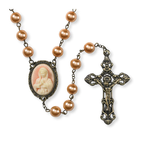 Cameo Rosary - Our Lady of Guadalupe