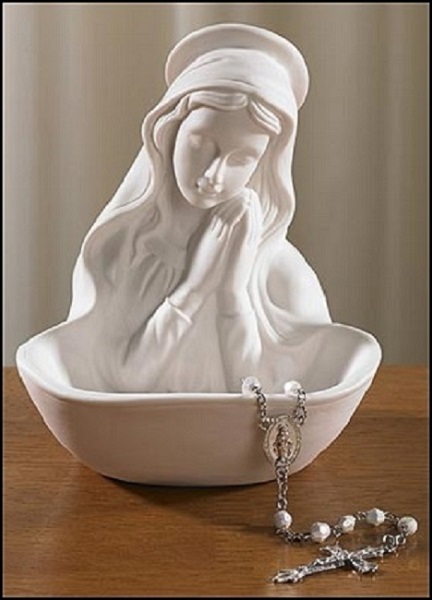 Madonna Rosary Holder
